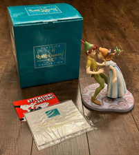 WALT DISNEY WDCC I’M SO HAPPY I THINK I’LL GIVE YOU A KISS PETER PAN, BOX/COA . picture