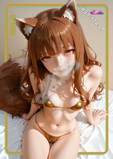Holo Spice and Wolf Custom Sexy Anime Waifu Trading Card Standard picture