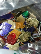 GRAB BAG Mixed Lot 25 NOS 2000s Era Dog License Tag Van Buren County Michigan MI picture