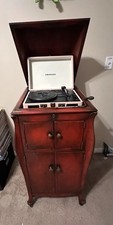 1915 Antique Victor Victrola VV-XI Talking Machine Working Cabinet picture