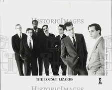 1990 Press Photo The Lounge Lizards, Music Group - lrp93828 picture
