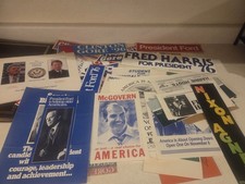 Huge collection Vintage Democrat President Campaign Memorabilia Items picture