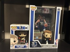 Nba Luka Dončić Dallas Mavericks Funko Pop Set. Free Nba Mystery Pop Included picture