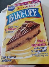 1997 38th PILLSBURY BAKE OFF CONTEST COOK BOOK picture