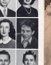 1940's High School Yearbook w/ GARY SNYDER ~ Beat Poet SF Renaissance Pulitzer++ picture