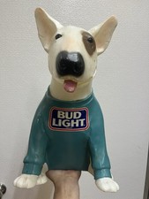 VTG Spuds Mackenzie Blow mold Budweiser Bud Light Bar Bull Terrier Dog Man Cave picture