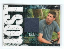 LOST Relics Costume Relic Screen Worn CC1 Matthew Fox as Jack Shephard #219/350 picture