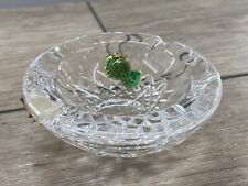 Waterford Pressed Textured Cut Crystal Glass Bowl Ashtray Jewish Star Ireland picture