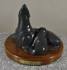 Touch Me Seal Sculpture By Katherine Tod Johnstone Mystic, CT picture