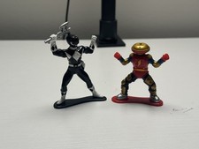 Vintage 1993 Bandai Mighty Morphin Power Rangers Toy Lot Black Ranger/Alpha 5 picture