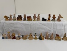 Vintage Wade Red Rose Tea Nursery Rhyme Figurines - Complete Set of 24 picture