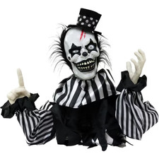 Haunted Hill Farm 1.8 ft Groundbreaker Clown Vile Scary Halloween Decor picture