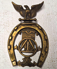 Antique Knights of Labor (KL) union cast metal plaque,   picture