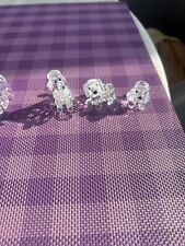 Three rare Swarvoski crystal dogs   picture