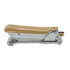 Vintage ACE Liner Model 502 Desk Stapler Beige MCM Aceliner picture