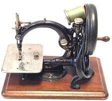 NICE antique sewing machine WILCOX GIBSS circa 1900 UK picture