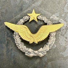 Original Pre WWII 1920s French Air Service Pilot Badge Brevet picture