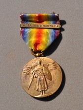 WWI VICTORY MEDAL WITH DEFENSIVE SECTOR BAR picture