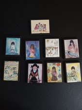 Ted De Grazia Southwest Folk Art collectible Refrigerator Magnets set of 9  picture