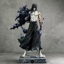 Bleach Dangai Ichigo Kurosaki 33cm Final Getsuga Tensho Mugetsu Statue PVC Model picture
