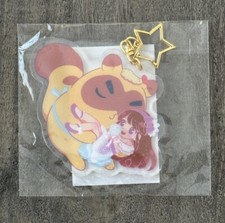Aikatsu Style For Lady Mascot Collection Acrylic Key Chain Ran with Ebipon picture