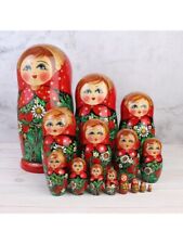 Matryoshka 15 dolls 34 cm (13” ) Wooden Nesting Doll picture