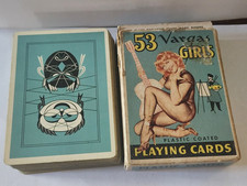 Vintage 1953 “53 VARGAS GIRLS” Playing Cards Includes Jokers 54 cards total picture