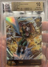 2022 DC Mythic Mera Beckett 10 Pristine Holo picture
