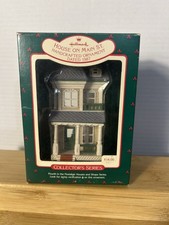 1987 Hallmark Keepsake Ornament Nostalgic Houses and Shops #4 House on Main St. picture