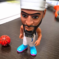 NBA Ballers NBA Anthony Davis #3 Basketball Figurine w/ Ball & Card picture