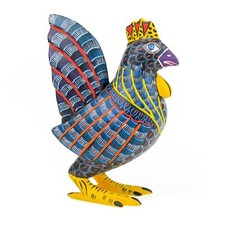 Majestic Rooster - Oaxacan Alebrije Wood Carving picture