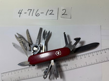 CLEAN RARE OLD UNIQUE VINTAGE Victorinox SWISSCHAMP Swiss Army Knife $79 OBO picture