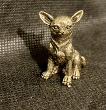Sitting Chihuahua Dog 1 1/4