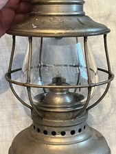 Antique Adams Westlake B E Dobbins PRESENTATION Globe Railroad Kerosene Lantern picture
