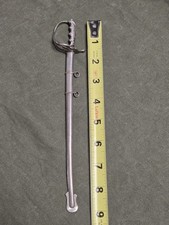 Old Rare Salesman Sample WWI Horstmann Philadelphia Phila Mini Miniature Sword picture