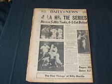 1977 OCT 13 NEW YORK DAILY NEWS NEWSPAPER- 4 LA HOMERS TIE WORLD SERIES-NP 3581 picture