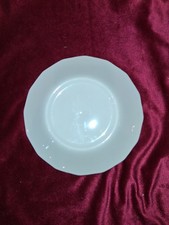 Vintage White Octagonal Plate – 8