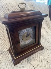 Howard Miller Thomas Tompion Mantel Clock Model 612-436 Triple Chime W/Key picture