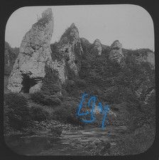 Photograph PICKERING TOR DOVEDALE DERBYSHIRE C1890 GWW Magic Lantern Slide GWW picture