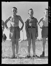 Photo:Florence Alabama 1930s Boy Scout Camp Boys Photograph picture