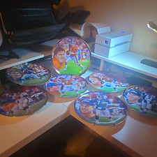 Lot of 7 Bradford Exchange John Elway King of the Mountain Collector Plates pics picture