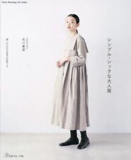 Simple Chic Adult Clothing /Japanese Clothes Sewing Pattern Book New picture