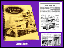 IRONRITE OWNER'S MANUAL - USE AND CARE - 24 PAGES Do it the IRONRITE way picture