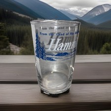 Hamm's Beer Glass Nice From The Land Of Sky Blue Waters A Legend  picture