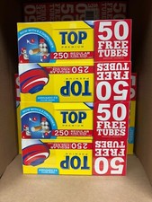 Top Regular  KING Red RYO Cigarette Tubes - 250ct Box (4 Boxes) SHIPS IN BOX picture