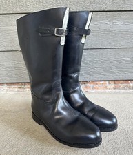 Excellent 1936 RAF Flying Flight Boots WWII Royal Air Force Size 9 Leather picture