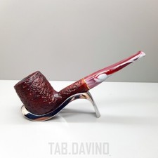 Savinelli Pipe Vigna Rusticated Bordeaux 128 9Mm Made In Italy picture