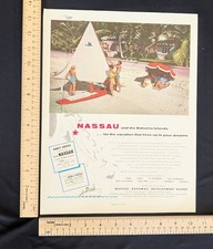 Vintage 1956 Nassau, Bahamas Development Board Vacation in Nassau and the... picture