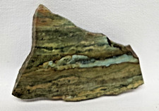 Vistaite Jasper Approx. 40 Grams w/ Blue Lapidary Gem Slab Photo Dry picture