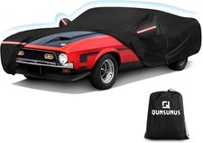 QUNSUNUS Waterproof Car Cover for Ford Mustang 1969-1973, Outdoor Car Covers ... picture